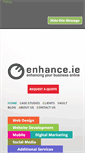 Mobile Screenshot of enhance.ie
